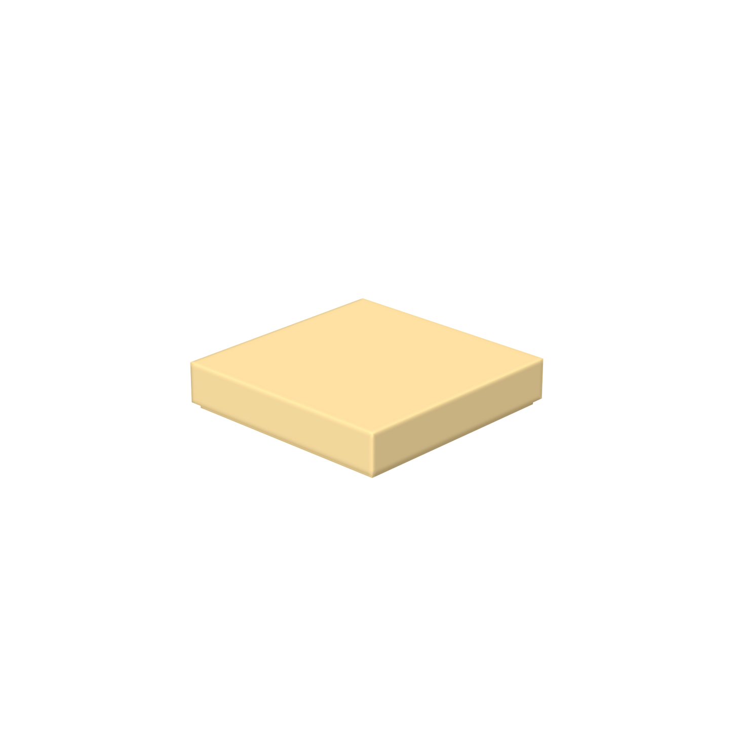 2x2 Building Flat Tiles – Pack of 10