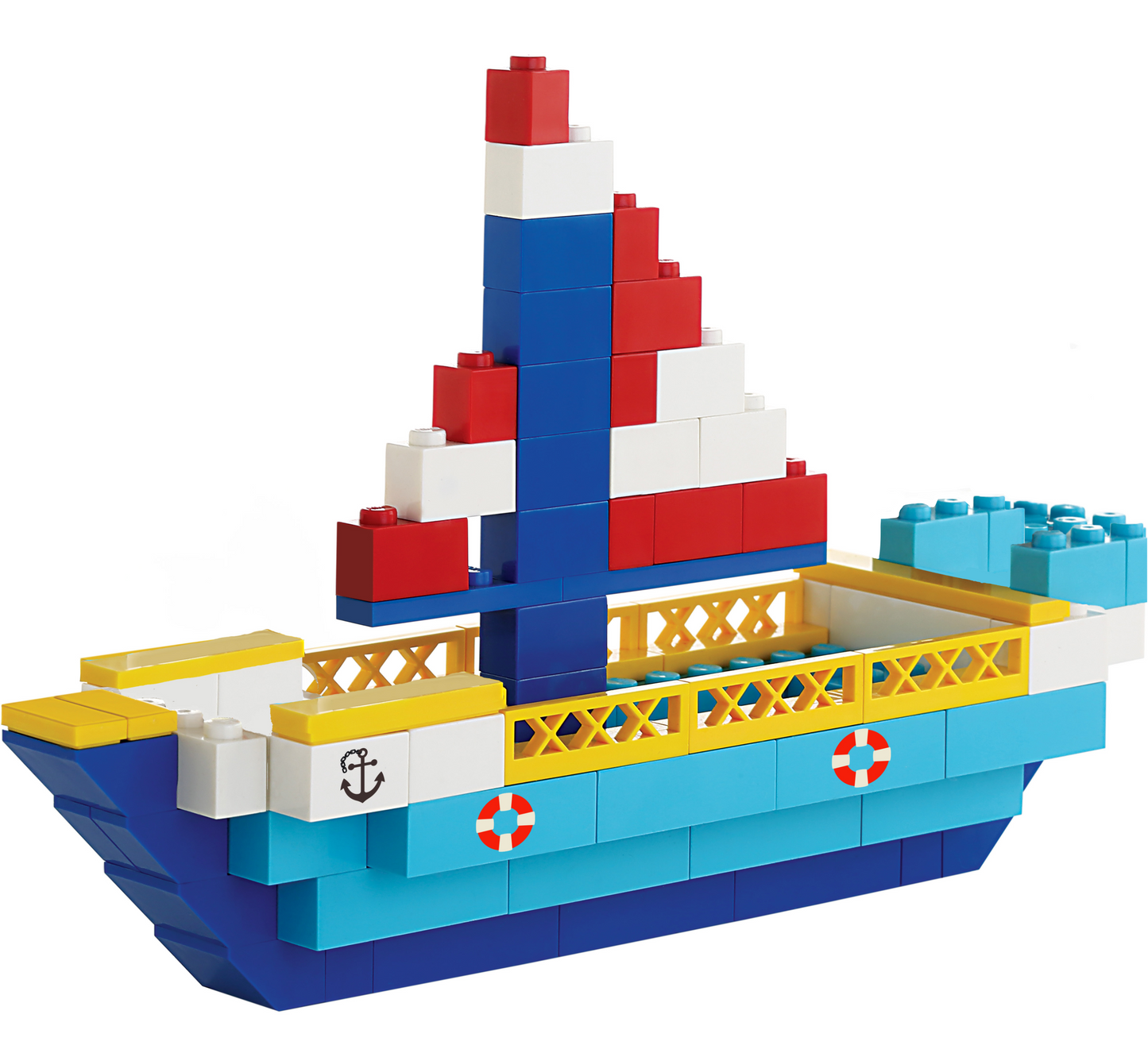 Premium ABS brick set for imaginative play