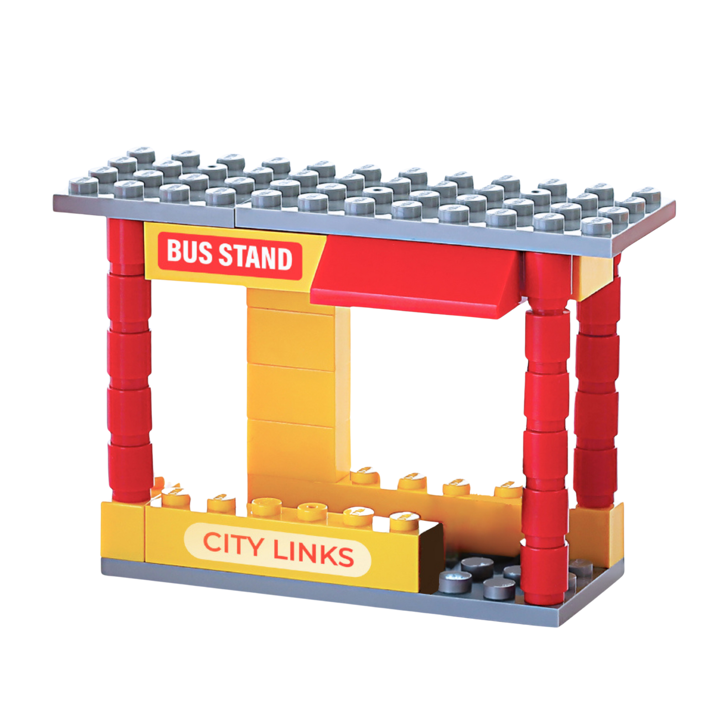 STEM-friendly construction block set for ages 3 and above
