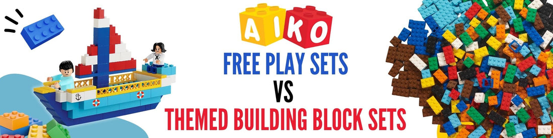 Free-Play vs Themed Building Block Sets