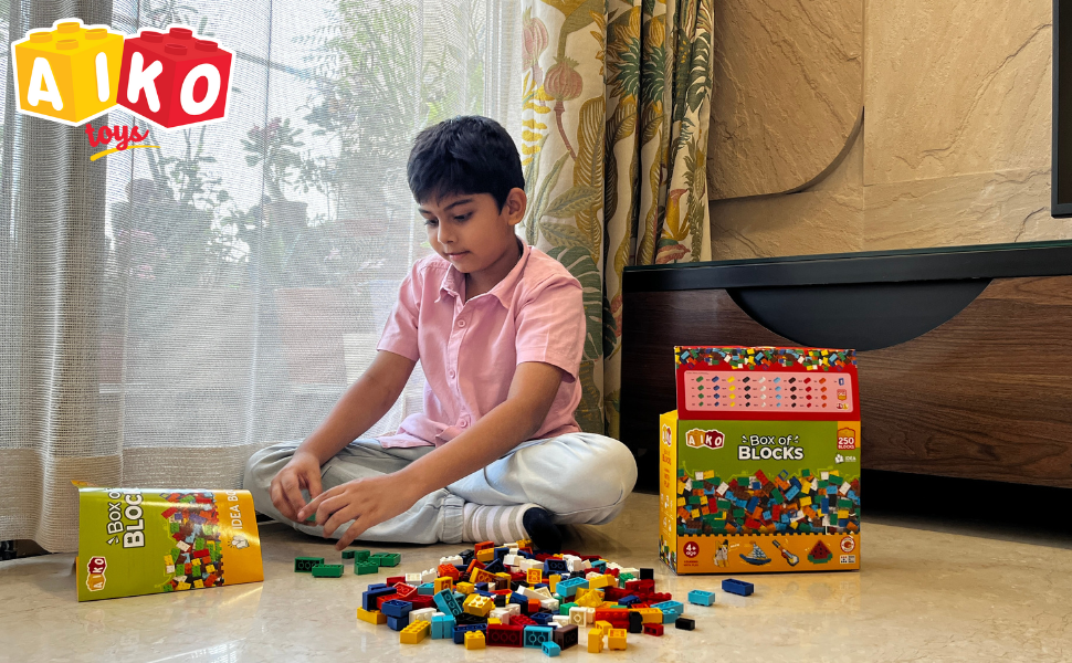 10 Fun Things Kids Can Build with AIKO Box of Blocks 250