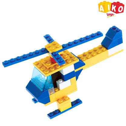 AIKO Build-a-Plane | Creative Building Block Set for Kids