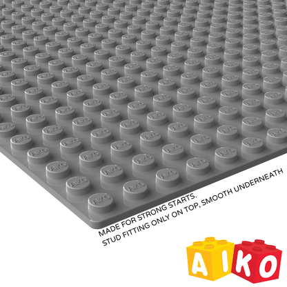 32×32 Building Block Base Plates | Premium Baseplates for Creative Builds | Ages 4–99