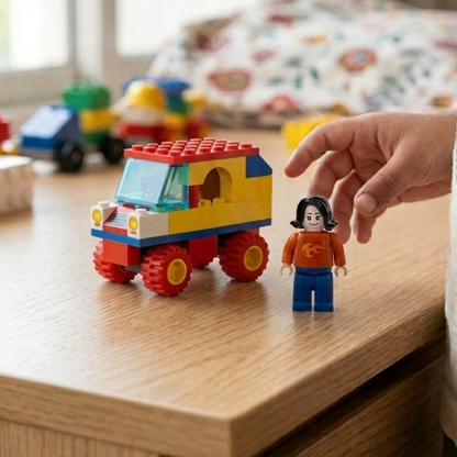 Build-a-Car |  Building Block Toy | STEM DIY Vehicle Set | Compatible with International Block Brands | Age 4+