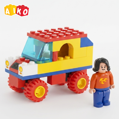 Build-a-Car |  Building Block Toy | STEM DIY Vehicle Set | Compatible with International Block Brands | Age 4+