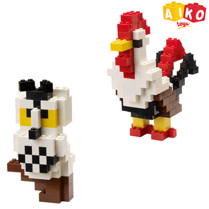 AIKO Box of Blocks 500pcs – Premium Building Block Set