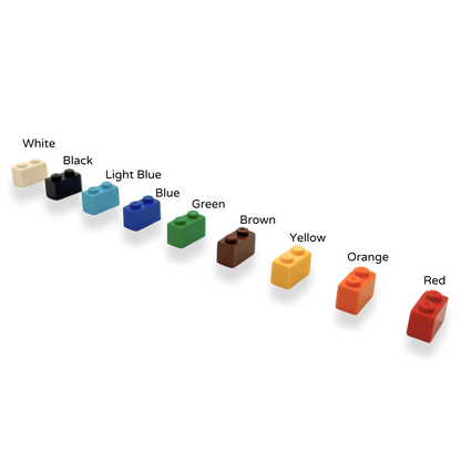 1x2 Block - Pack of 10 - Aiko