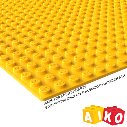 32×32 Building Block Base Plates | Premium Baseplates for Creative Builds | Ages 4–99