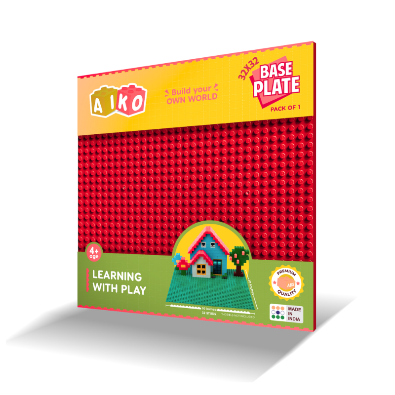 32×32 Building Block Base Plates | Premium Baseplates for Creative Builds | Ages 4–99
