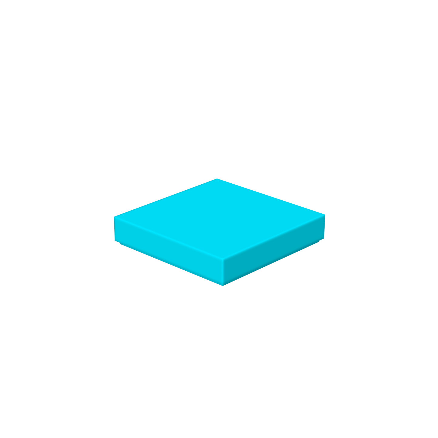2x2 Building Flat Tiles – Pack of 10