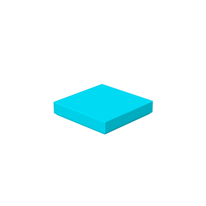 2x2 Building Flat Tiles – Pack of 10
