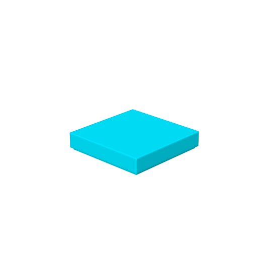 2x2 Building Flat Tiles – Pack of 10