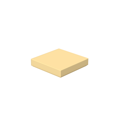 2x2 Building Flat Tiles – Pack of 10