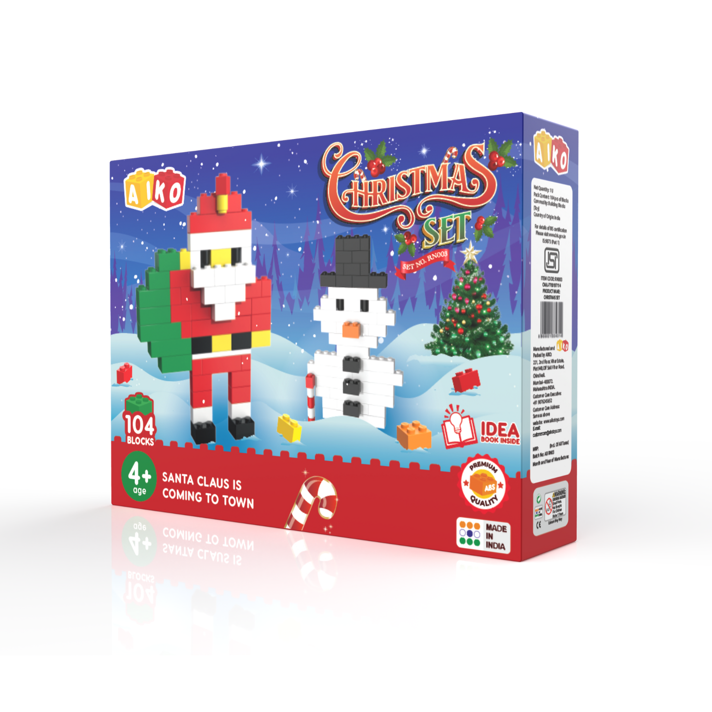 AIKO | Christmas Building Blocks Set
