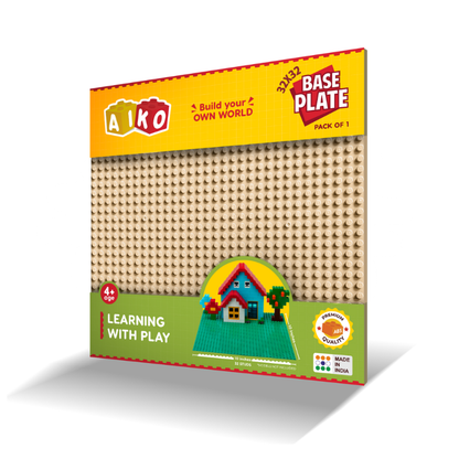 32×32 Building Block Base Plates | Premium Baseplates for Creative Builds | Ages 4–99