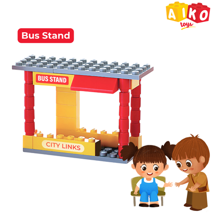 AIKO City Links | Mumbai BEST Bus Creative Building Block Set