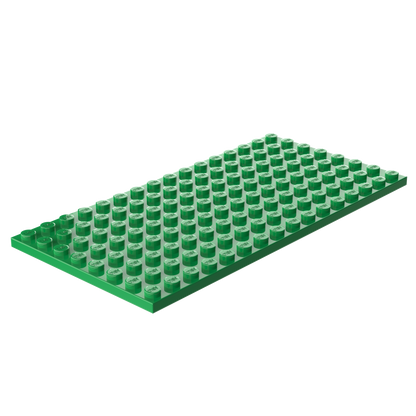 8x16 Flat Building Plates | Pack of 5