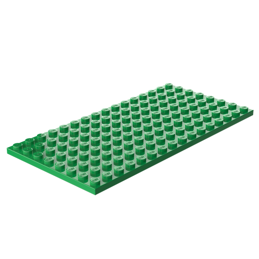 8x16 Flat Building Plates | Pack of 5
