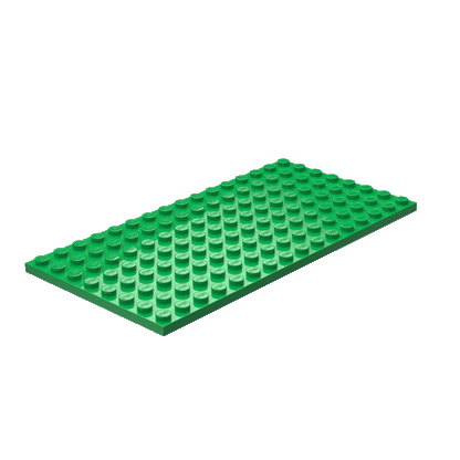 8x16 Flat Building Plates | Pack of 5