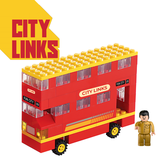AIKO City Links | Mumbai BEST Bus Creative Building Block Set