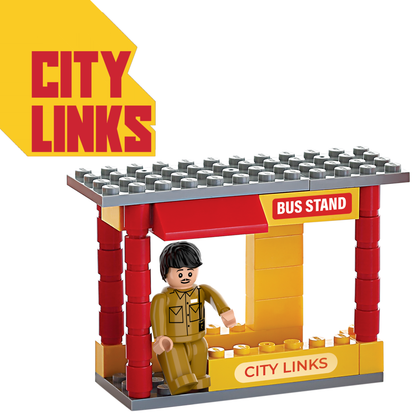 AIKO City Links | Mumbai BEST Bus Creative Building Block Set | Ages 4-99 years