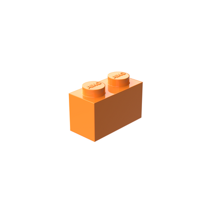 1x2 Building Blocks | Pack of 10