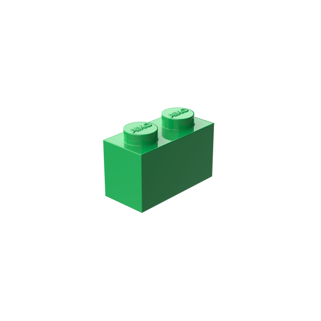 1x2 Building Blocks | Pack of 10