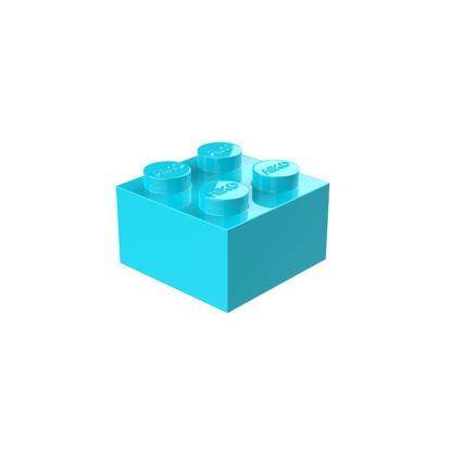 2x2 Building Blocks | Pack of 10