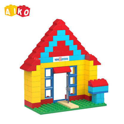 Town Cafe Set No.04 | 160 Premium Building Blocks | Ages 4-99 years