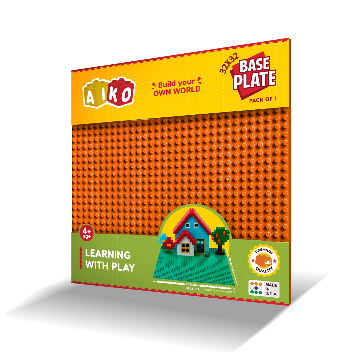 32×32 Building Block Base Plates | Premium Baseplates for Creative Builds | Ages 4–99