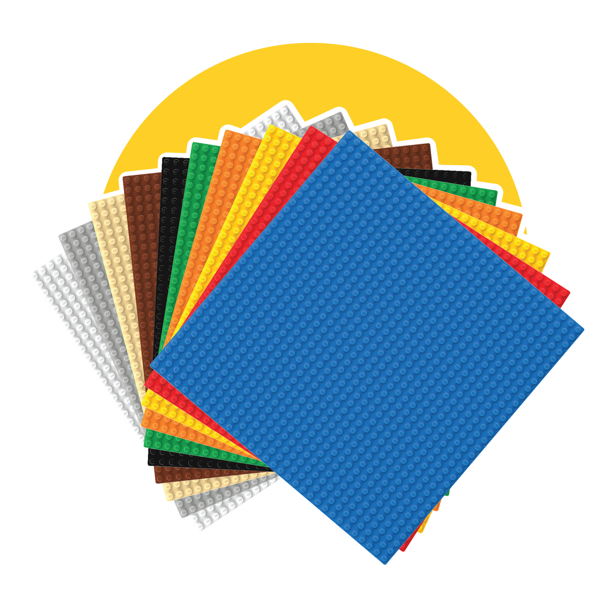 32×32 Building Block Base Plates | Premium Baseplates for Creative Builds | Ages 4–99