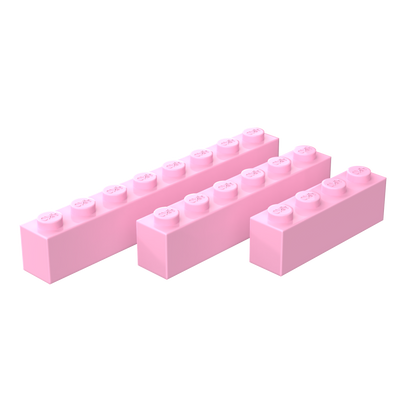 1x4 1x6 1x8 Building Blocks Combo | Pack of 15 (5 Each)