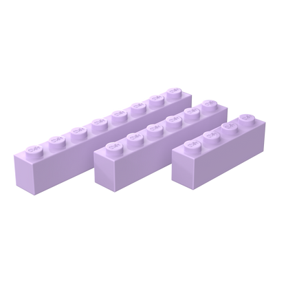 1x4 1x6 1x8 Building Blocks Combo | Pack of 15 (5 Each)