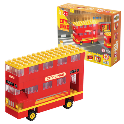 AIKO City Links | Mumbai BEST Bus Creative Building Block Set