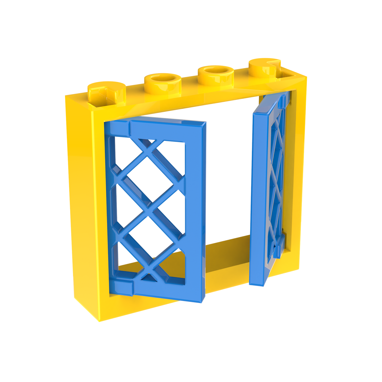 Large Window Frame with Shutters | Pack of 5