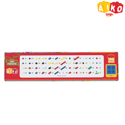 AIKO Bird Paradise | Jungle Series Creative Building Block Set